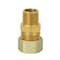 Everflow 7/8" O.D. COMP x 1/2" MIP Reducing Adapter Pipe Fitting, Lead Free Brass C68R-7812-NL - alternate 1